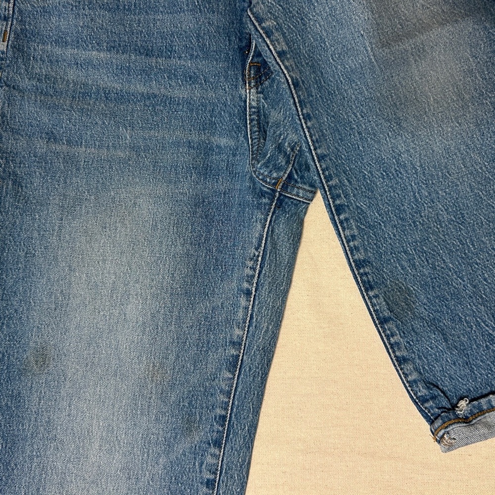 Madewell Straight Leg Blue Jeans - Picture 6 of 6